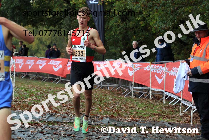 Junior Men, 2022 National Cross Country Relays, Berry Hill Park, Mansfield.  Photo: David T. Hewitson/Sports for All Pics